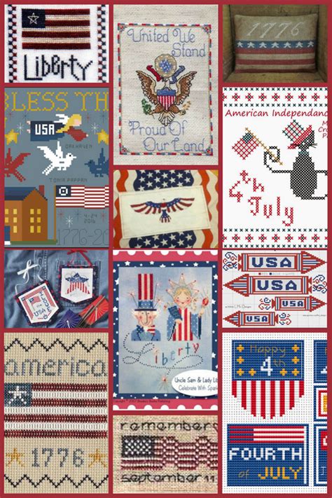 patriotic counted cross stitch patterns|free patriotic cross stitch patterns.